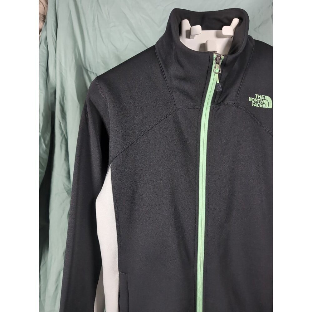 The North Face Women's Flight Series Jacket Teal And Green Full Zip Pockets Sz L - Picture 3 of 10